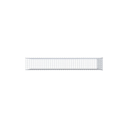 Anbaugabione Typ 4 200 cm x 100 cm x 30 cm (L x H x T), Maschenweite 5 cm x 5 cm, Spirale