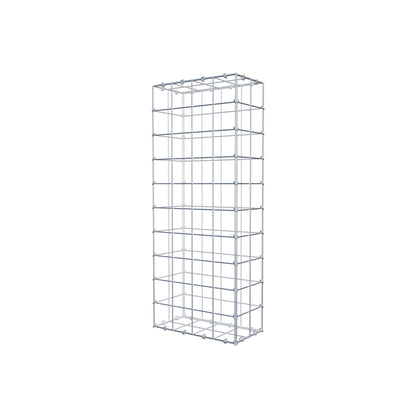 Gabione 100 cm x 20 cm x 40 cm (L x H x T), Maschenweite 10 cm x 10 cm, C-Ring