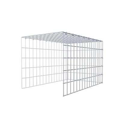 Tilläggspåle typ 4 80 cm x 50 cm x 50 cm (L x H x D), maskstorlek 5 cm x 10 cm, C-ring