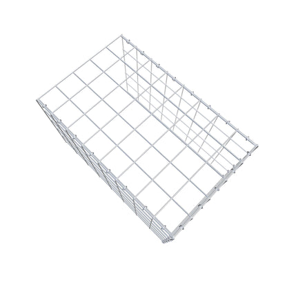 Pila adicional tipo 4 80 cm x 50 cm x 50 cm (L x A x P), malla 10 cm x 10 cm, anillo en C