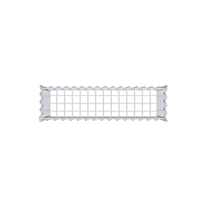 Opvokset gabion type 3 80 cm x 40 cm x 20 cm (L x H x D), maskestørrelse 5 cm x 5 cm, spiral