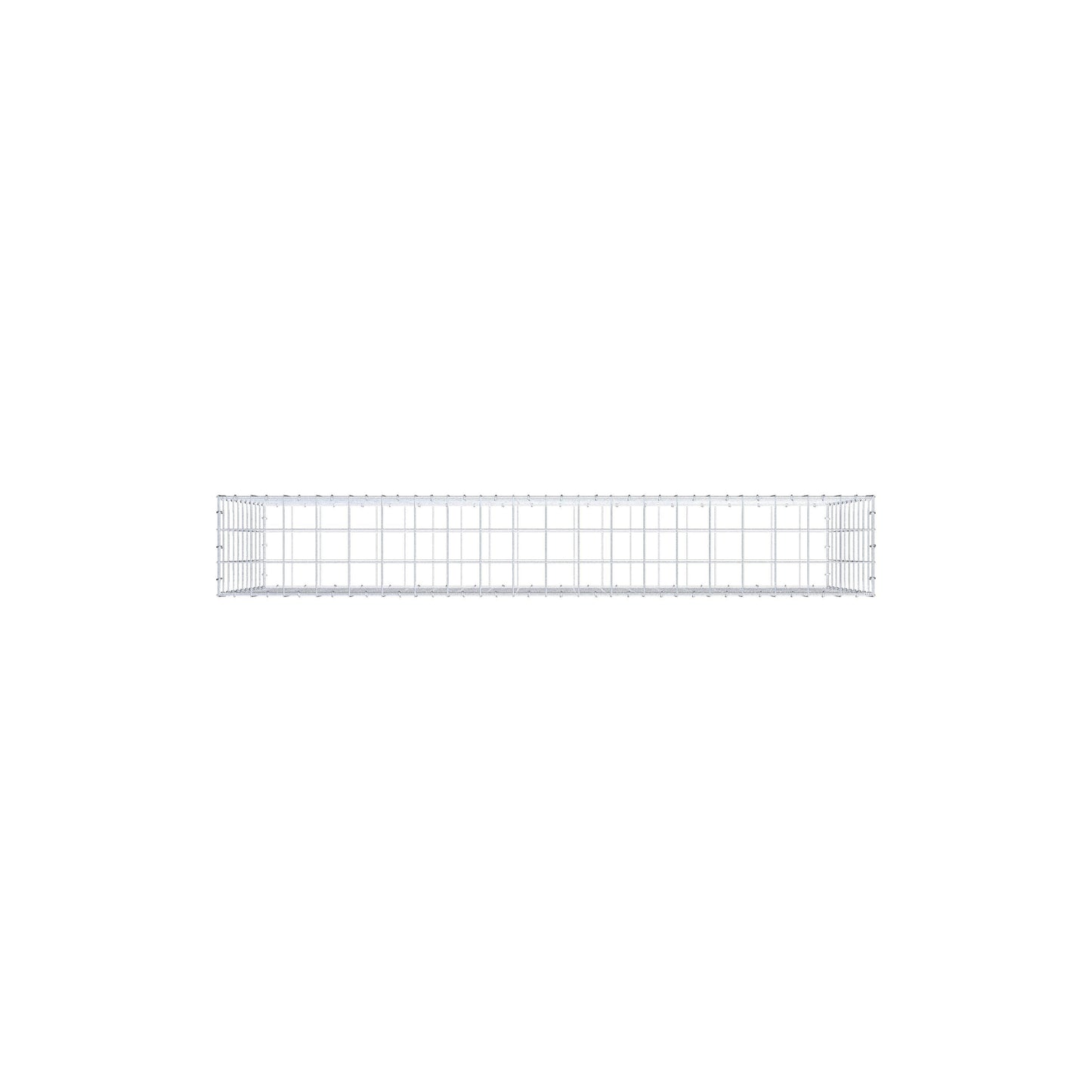 Gabion 200 cm x 100 cm x 30 cm (L x H x D), maskestørrelse 10 cm x 10 cm, C-ring
