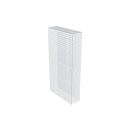 Gabbione aggiuntivo tipo 4 200 cm x 100 cm x 30 cm (L x H x P), maglia 5 cm x 5 cm, anello a C