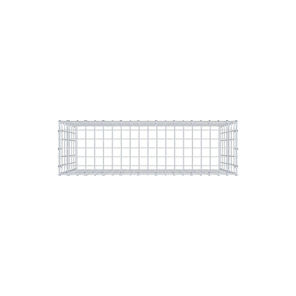 Gabião Tipo 3 100 cm x 70 cm x 30 cm (C x A x P), malhagem 5 cm x 10 cm, anel C