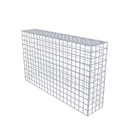 Extra gabion typ 3 100 cm x 60 cm x 20 cm (L x H x D), maskstorlek 5 cm x 5 cm, C-ring