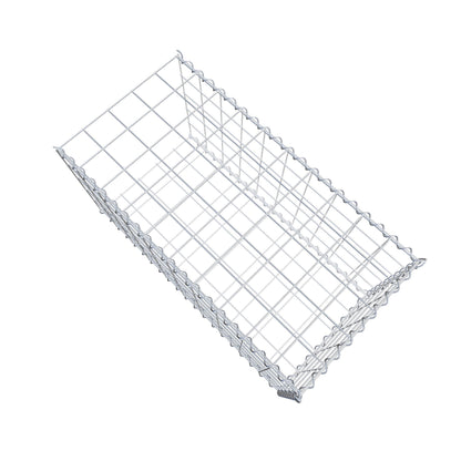 Anbaugabione Typ 2 100 cm x 50 cm x 50 cm (L x H x T), Maschenweite 10 cm x 10 cm, Spirale