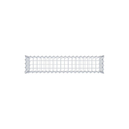 Gabbione 100 cm x 30 cm x 20 cm (L x H x P), maglia 5 cm x 5 cm, spirale