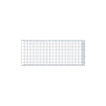 Fourche rapportée type 2 100 cm x 30 cm x 40 cm (L x H x P), mailles 5 cm x 5 cm, anneau C