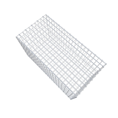 Gabião 100 cm x 60 cm x 50 cm (C x A x P), malhagem 5 cm x 10 cm, anel C