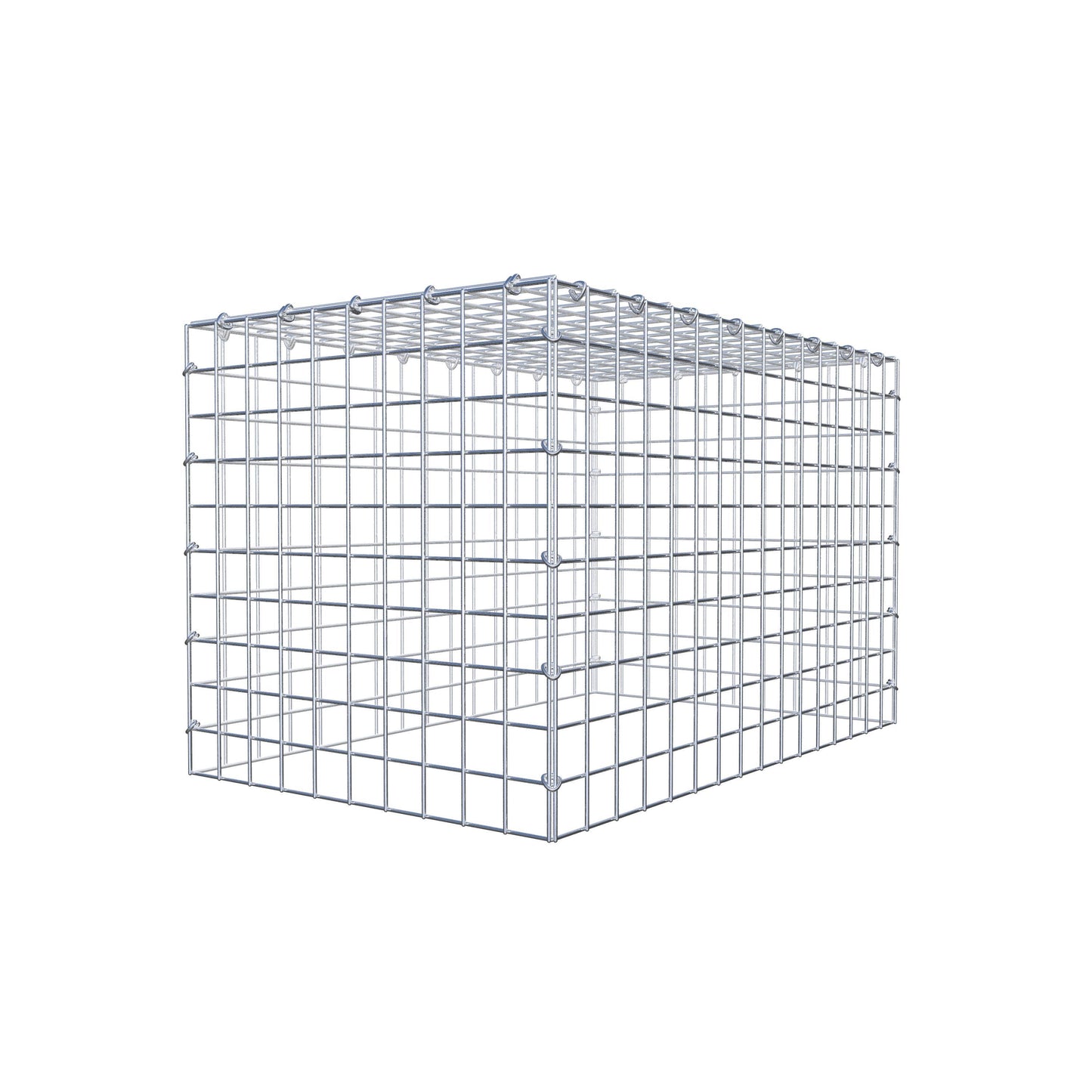 Pile aggiuntivo tipo 3 80 cm x 50 cm x 50 cm (L x H x P), maglia 5 cm x 5 cm, anello a C