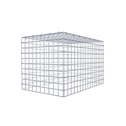 Pile aggiuntivo tipo 3 80 cm x 50 cm x 50 cm (L x H x P), maglia 5 cm x 5 cm, anello a C