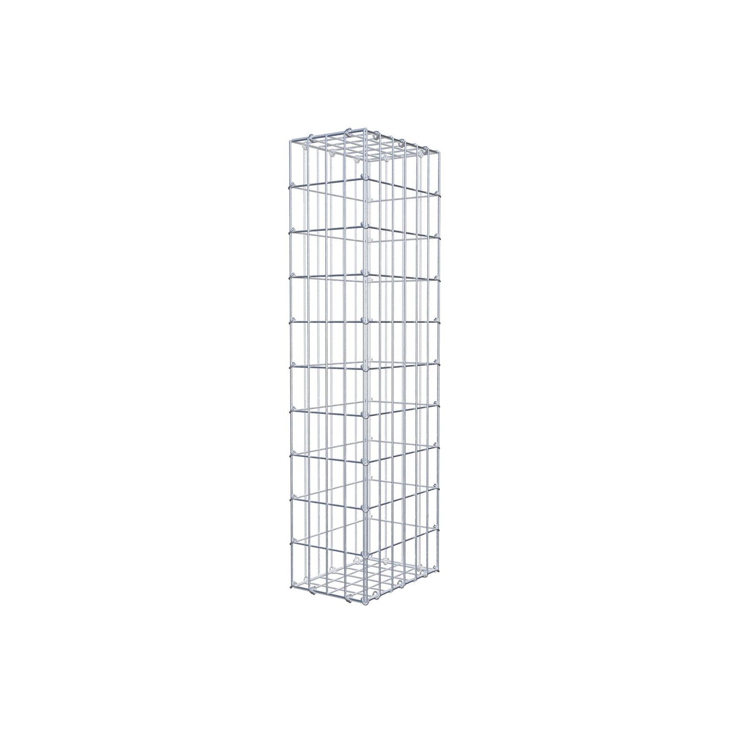Gabion 100 cm x 30 cm x 20 cm (L x H x D), mesh size 5 cm x 10 cm, C-ring