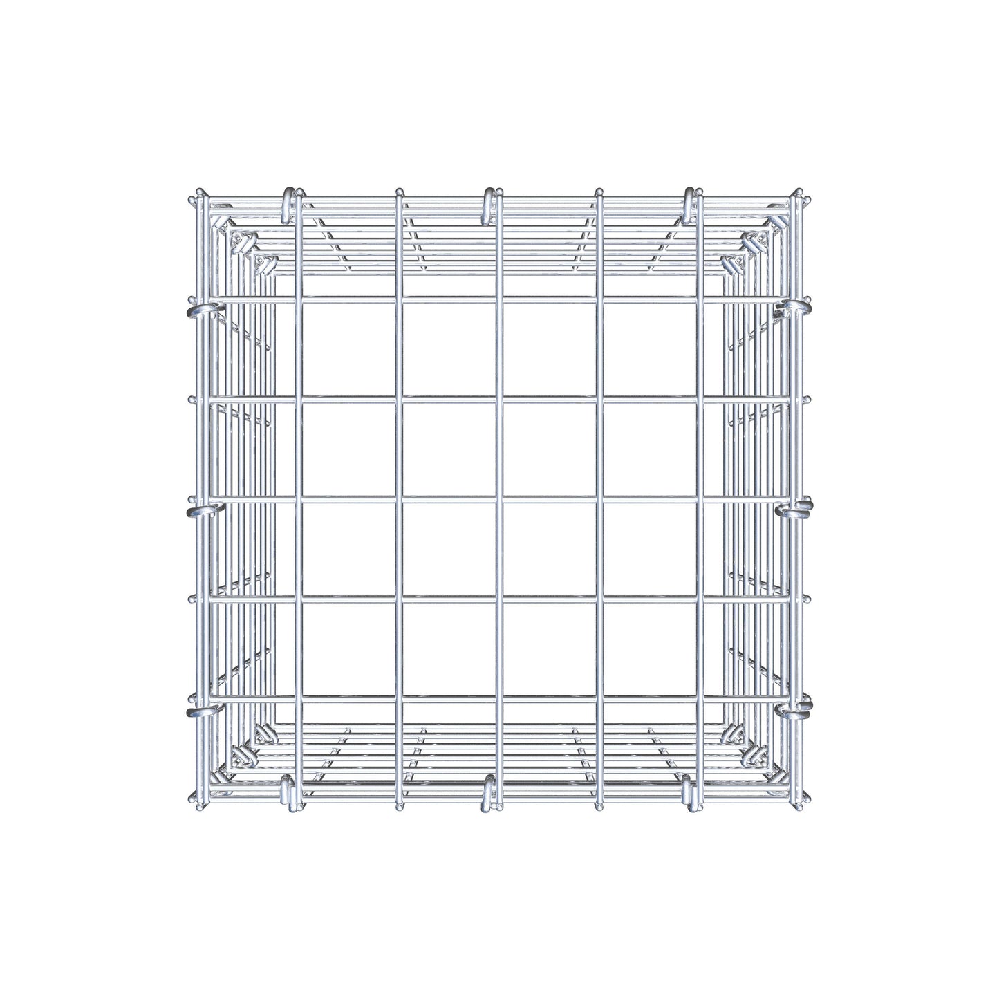 Extra gabion typ 3 30 cm x 30 cm x 30 cm (L x H x D), maskstorlek 5 cm x 5 cm, C-ring