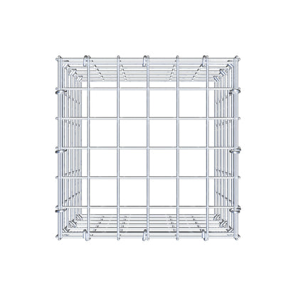 Extra gabion typ 3 30 cm x 30 cm x 30 cm (L x H x D), maskstorlek 5 cm x 5 cm, C-ring