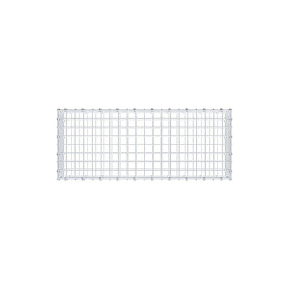 Gabbione 100 cm x 20 cm x 40 cm (L x H x P), maglia 5 x 5 cm, anello a spirale