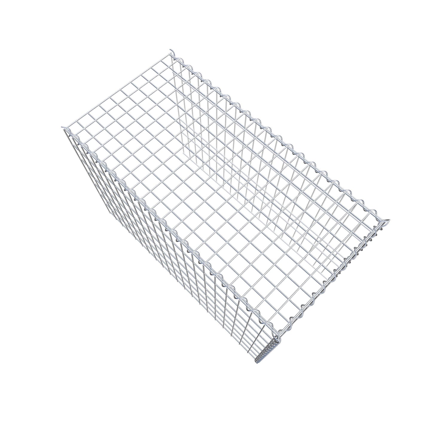 Gavión complementario tipo 4 100 cm x 70 cm x 50 cm (L x A x P), malla 5 cm x 10 cm, espiral