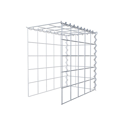 Extra gabion typ 4 50 cm x 50 cm x 30 cm (L x H x D), maskstorlek 10 cm x 10 cm, spiral