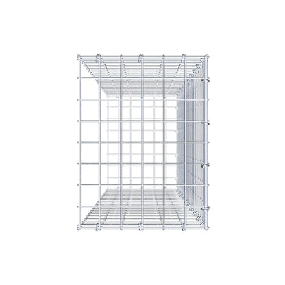 Fourche rapportée type 2 100 cm x 30 cm x 40 cm (L x H x P), mailles 5 cm x 5 cm, anneau C