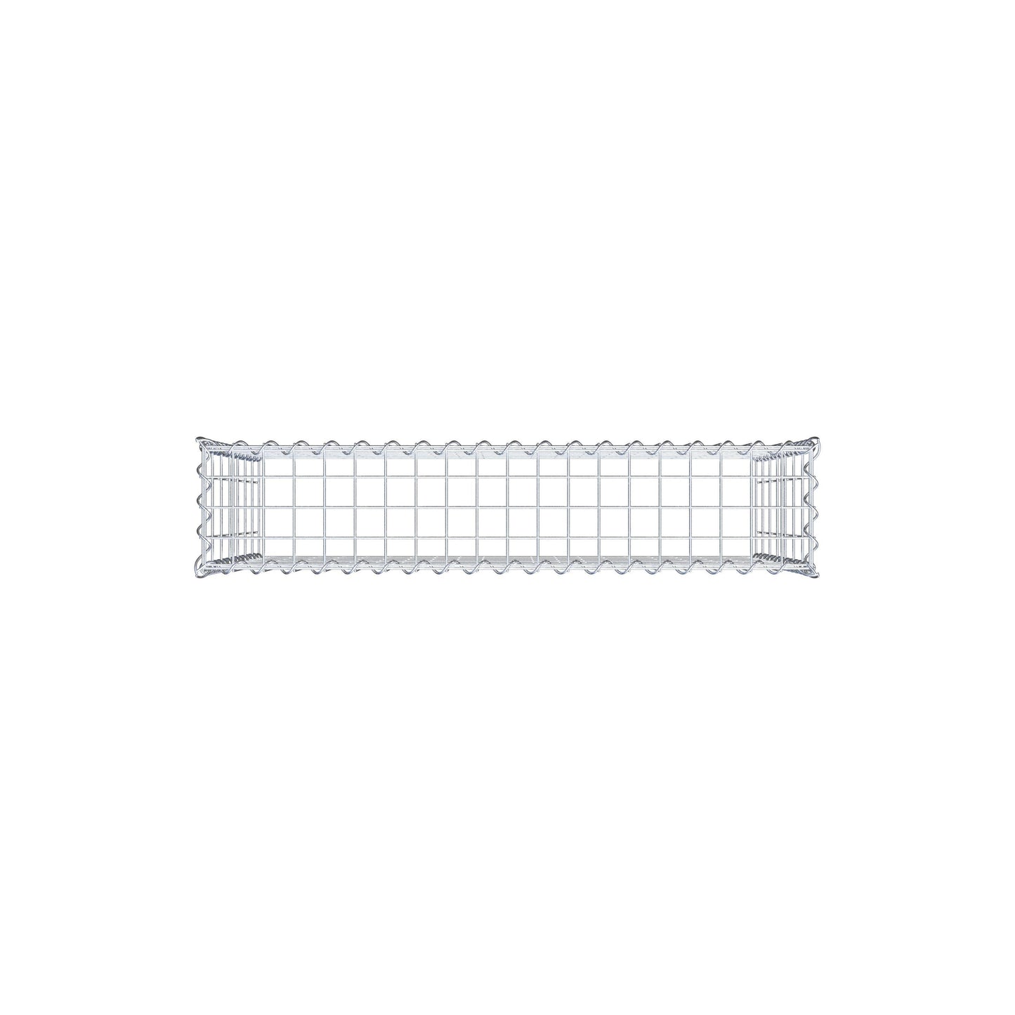 Extra gabion typ 3 100 cm x 70 cm x 20 cm (L x H x D), maskstorlek 5 cm x 10 cm, spiral