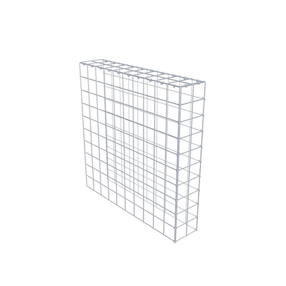 Anbaugabione Typ 4 100 cm x 100 cm x 20 cm (L x H x T), Maschenweite 10 cm x 10 cm, C-Ring