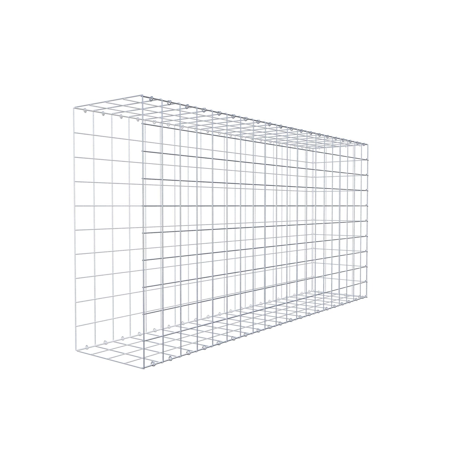 Pila adicional tipo 2 200 cm x 100 cm x 40 cm (L x A x P), malla 10 cm x 10 cm, anillo en C