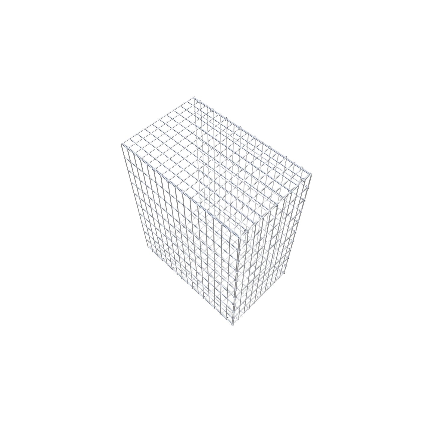 Gabião tipo 2 100 cm x 80 cm x 50 cm, malhagem 5 cm x 10 cm, anel C