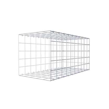 Fourche rapportée type 2 100 cm x 50 cm x 50 cm (L x H x P), mailles 10 cm x 10 cm, anneau C