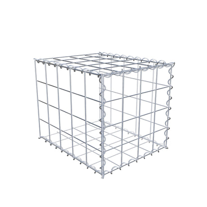 Opvokset gabion type 2 50 cm x 40 cm x 40 cm (L x H x D), maskestørrelse 10 cm x 10 cm, spiral