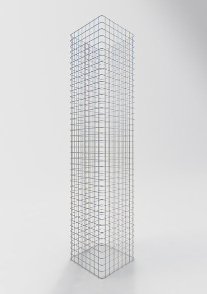 Columna de gaviones 42 x 42 cm MW 5 x 5 cm cuadrado