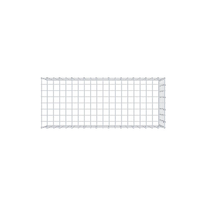 Mounted gabion type 4 100 cm x 30 cm x 40 cm (L x H x D), mesh size 5 cm x 10 cm, C-ring