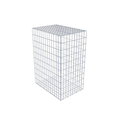 Anbaugabione Typ 2 100 cm x 70 cm x 50 cm, Maschenweite 5 cm x 10 cm, C-Ring