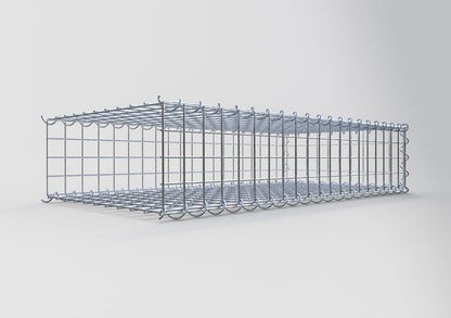 Gabbione aggiuntivo tipo 2 100 cm x 20 cm x 50 cm (L x A x P), maglia 5 cm x 5 cm, a spirale