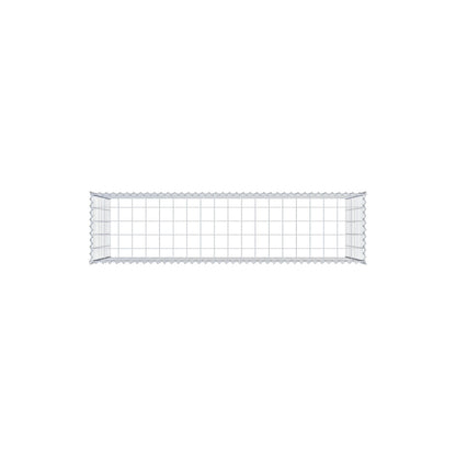 Extra gabion typ 3 200 cm x 100 cm x 50 cm (L x H x D), maskstorlek 10 cm x 10 cm, spiral