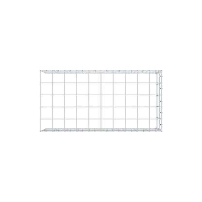 Anbaugabione Typ 4 100 cm x 30 cm x 50 cm (L x H x T), Maschenweite 10 cm x 10 cm, C-Ring