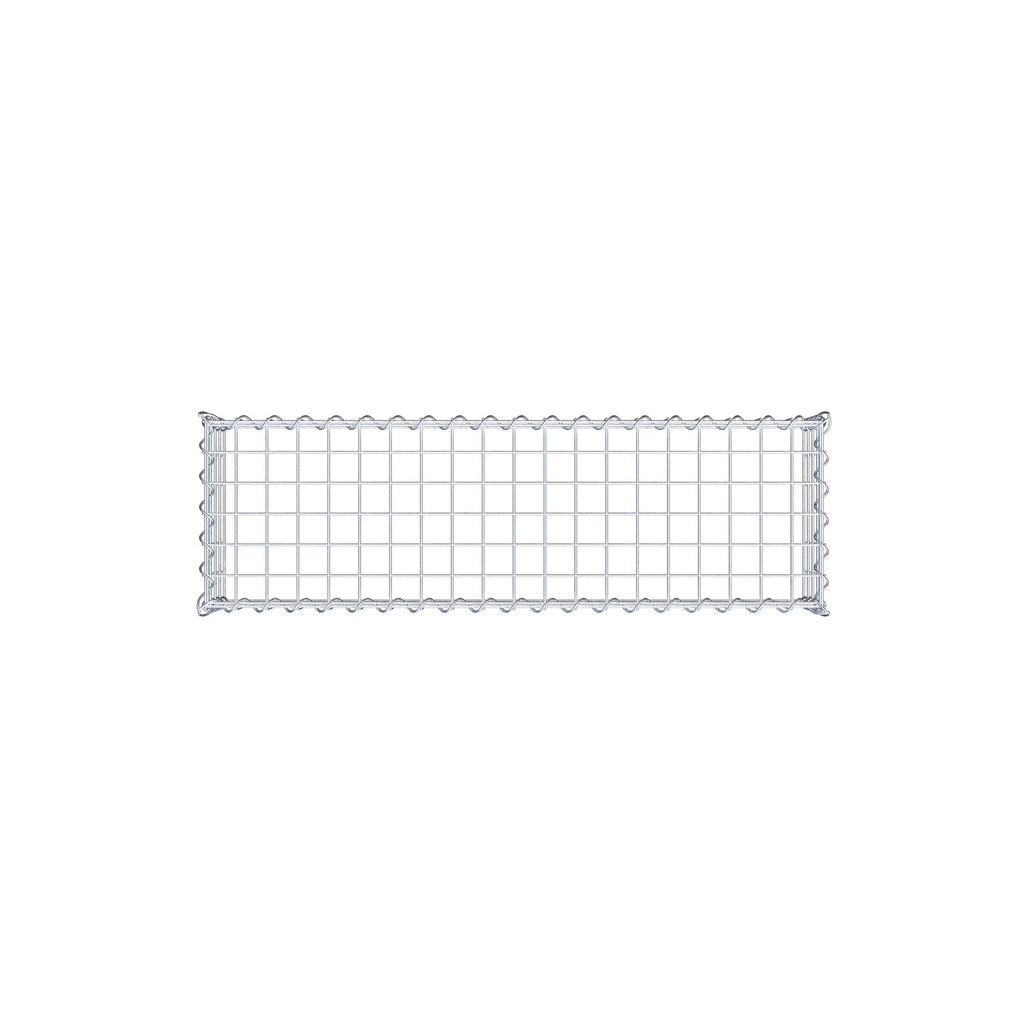 Add-on schanskorf type 3 100 cm x 20 cm x 30 cm (L x H x D), maaswijdte 5 cm x 5 cm, spiraalvormig