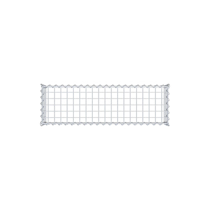 Add-on schanskorf type 3 100 cm x 20 cm x 30 cm (L x H x D), maaswijdte 5 cm x 5 cm, spiraalvormig