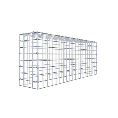 Anbaugabione Typ 3 100 cm x 40 cm x 20 cm (L x H x T), Maschenweite 5 cm x 5 cm, C-Ring