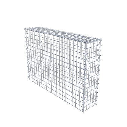 Anbaugabione Typ 3 100 cm x 70 cm x 20 cm (L x H x T), Maschenweite 5 cm x 5 cm, Spirale