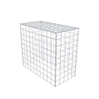 Grown-on gabion type 3 100 cm x 90 cm x 50 cm (L x H x D), mesh size 10 cm x 10 cm, spiral