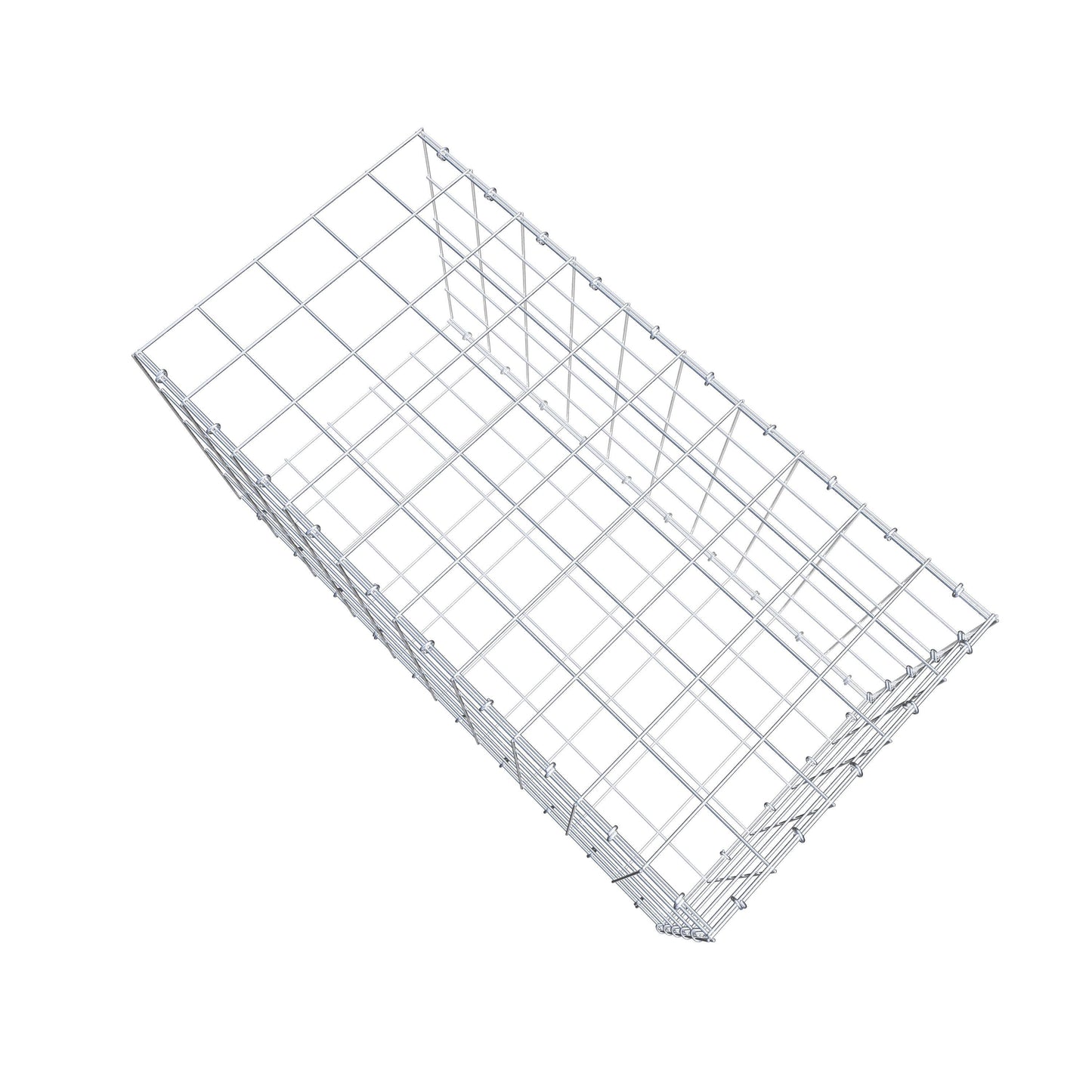 Fourche rapportée type 2 100 cm x 50 cm x 50 cm (L x H x P), mailles 10 cm x 10 cm, anneau C