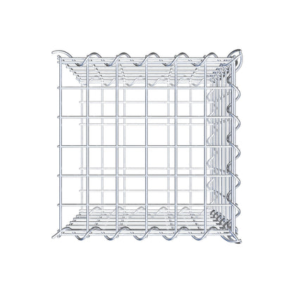Opvokset gabion type 2 30 cm x 30 cm x 30 cm (L x H x D), maskestørrelse 5 cm x 5 cm, spiral
