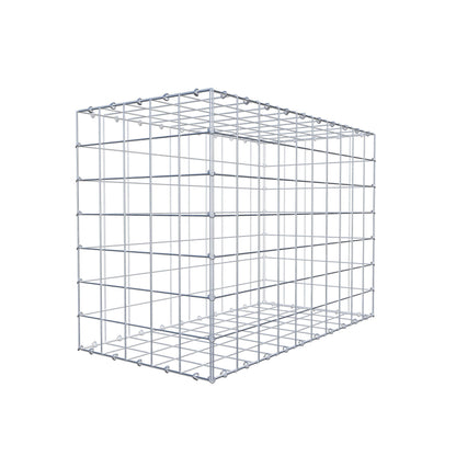 Gabion 100 cm x 70 cm x 50 cm (L x H x D), maskstorlek 10 cm x 10 cm, C-ring