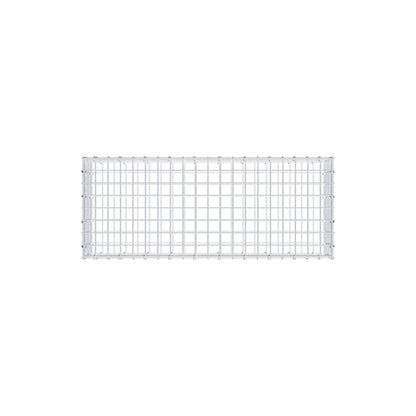 Gabione 100 cm x 20 cm x 40 cm (L x H x T), Maschenweite 5 cm x 5 cm, C-Ring