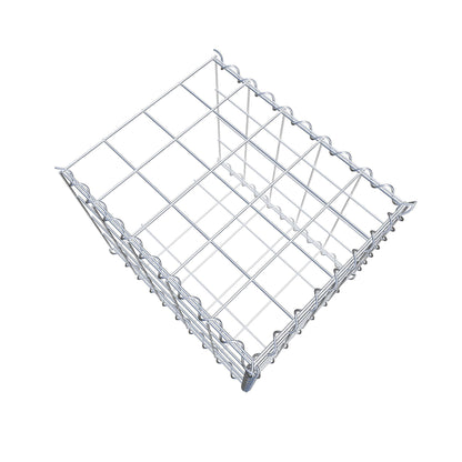 Opvokset gabion type 2 50 cm x 40 cm x 40 cm (L x H x D), maskestørrelse 10 cm x 10 cm, spiral