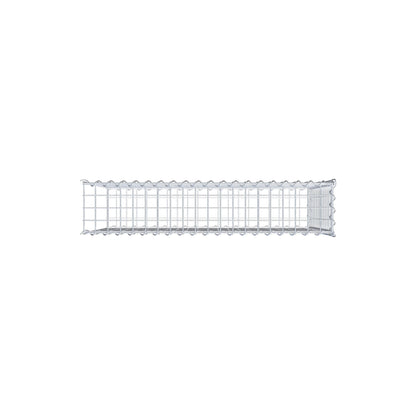 Grown-on gabion type 2 100 cm x 70 cm x 20 cm (L x H x D), mesh size 5 cm x 5 cm, spiral