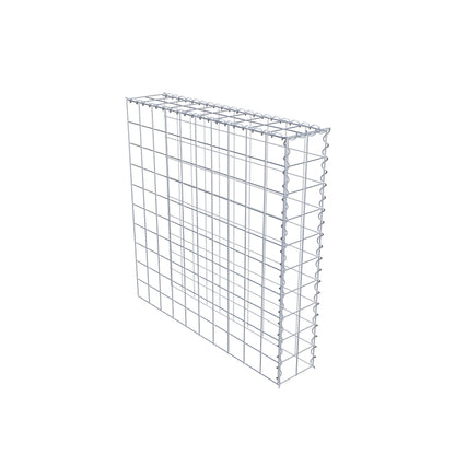 Anbaugabione Typ 4 100 cm x 100 cm x 20 cm (L x H x T), Maschenweite 10 cm x 10 cm, Spirale