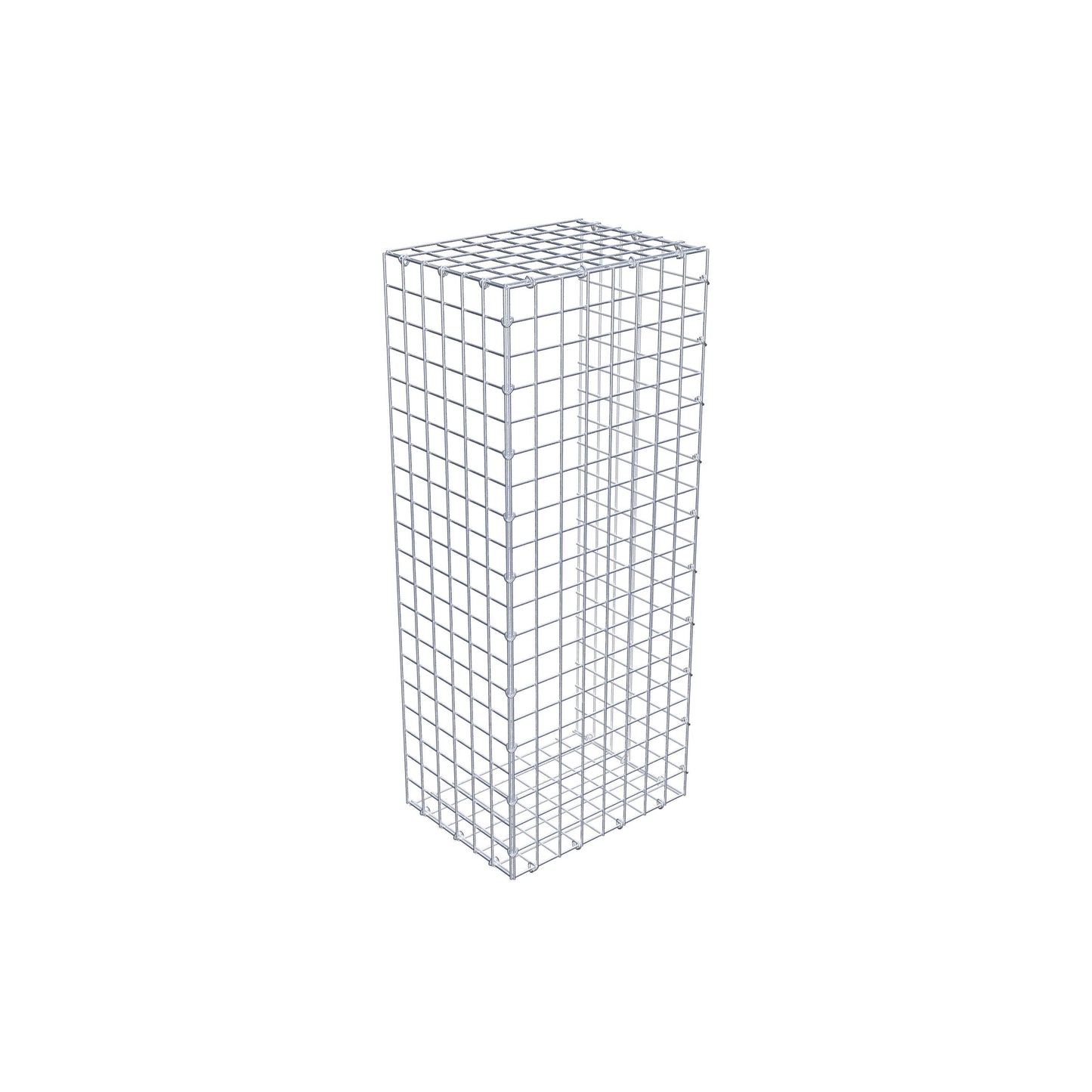 Fourche rapportée type 2 100 cm x 30 cm x 40 cm (L x H x P), mailles 5 cm x 5 cm, anneau C