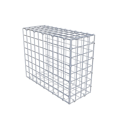 Gabião tipo 2 50 cm x 40 cm x 20 cm (C x A x P), malhagem 5 cm x 5 cm, anel C