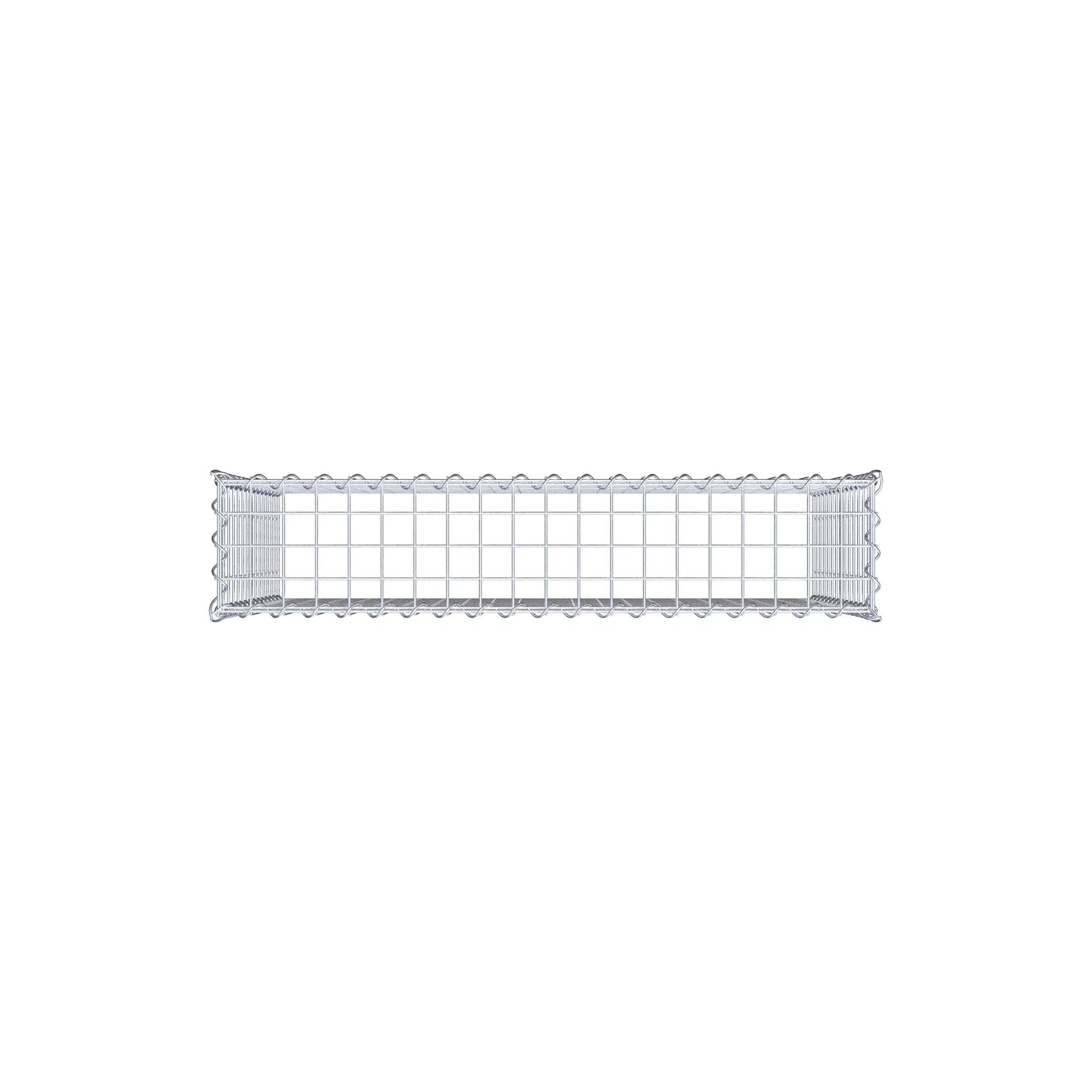 Anbaugabione Typ 3 100 cm x 70 cm x 20 cm (L x H x T), Maschenweite 5 cm x 5 cm, Spirale