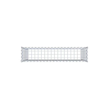 Anbaugabione Typ 3 100 cm x 70 cm x 20 cm (L x H x T), Maschenweite 5 cm x 5 cm, Spirale